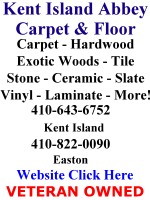 Veteran Owned - For All Your Flooring Needs Kent Island Abbey Carpet and Floor Click Here For Website